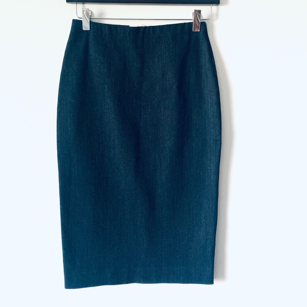 Ann Mashburn denim pencil skirt size XS